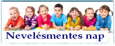 Nevelésmentes napok 2025/2026 nevelési év